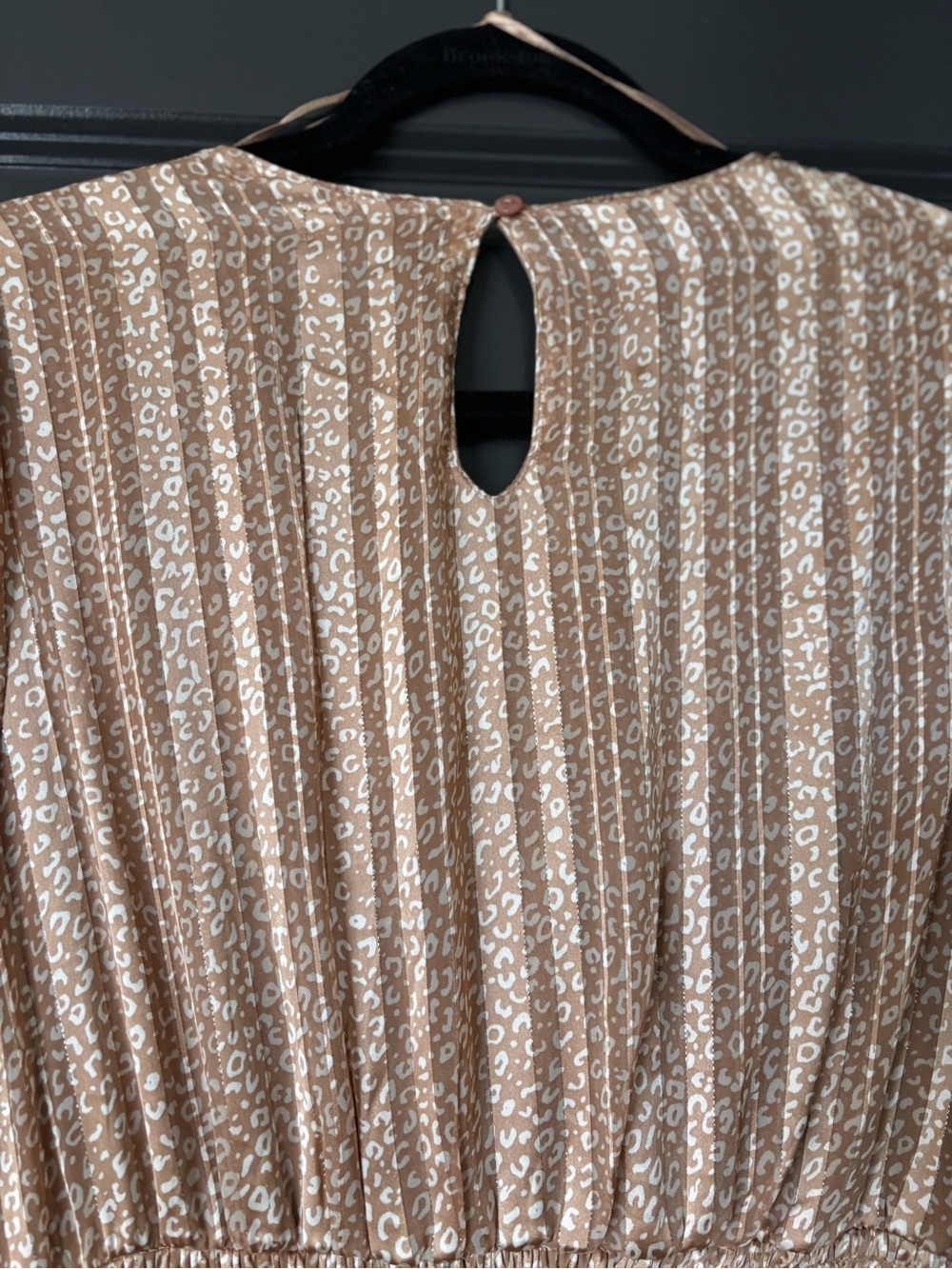 Japna Beige Leopard-Print Maxi Dress - Picture 5 of 5